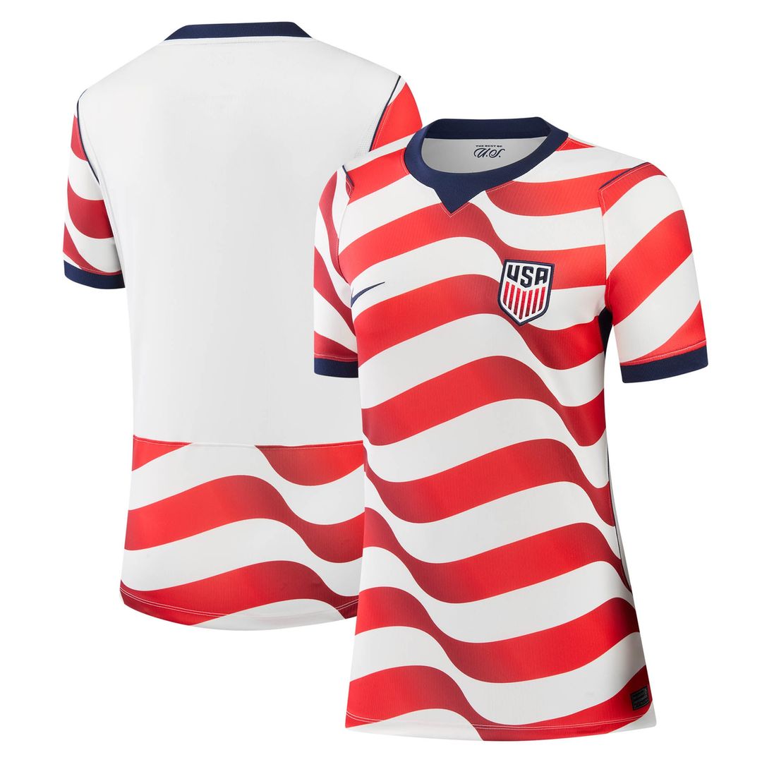 USMNT Nike Women's 2026 Home Stadium Replica Jersey - White