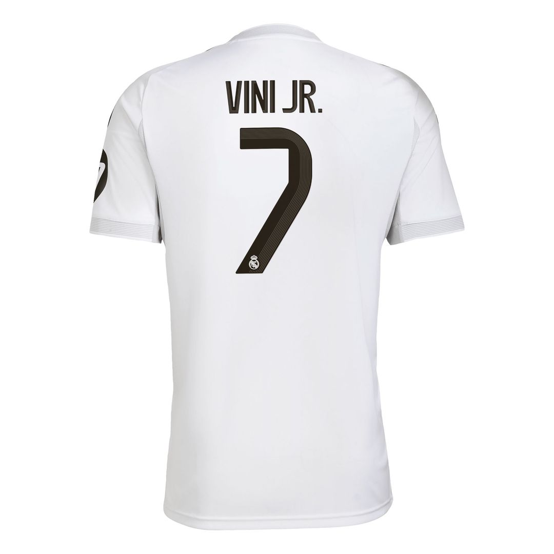 Vini Jr. Real Madrid adidas 2025/26 Home Replica Jersey - White