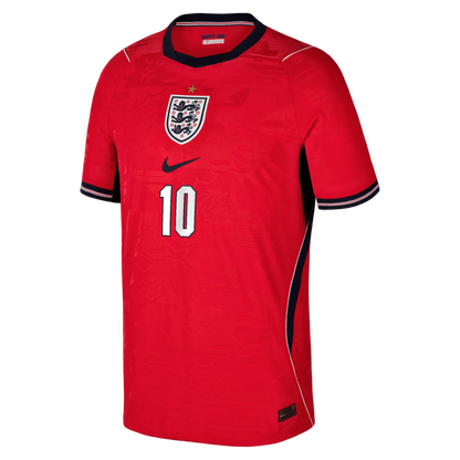 Jude Bellingham England National Team Nike Youth 2026 Away Match Authentic Jersey - Red