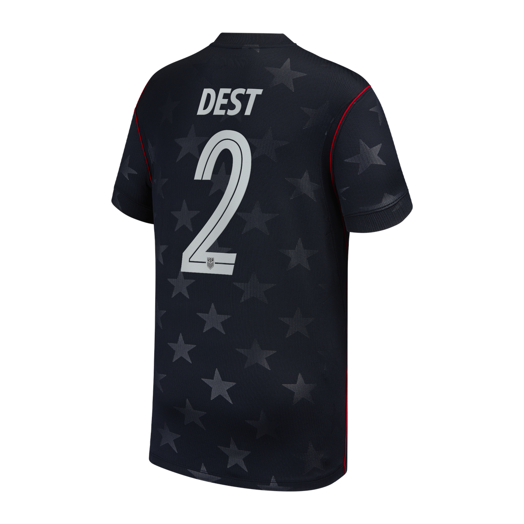 Sergiño Dest USMNT Nike Youth 2026/27 Away Match Authentic Jersey - Blue