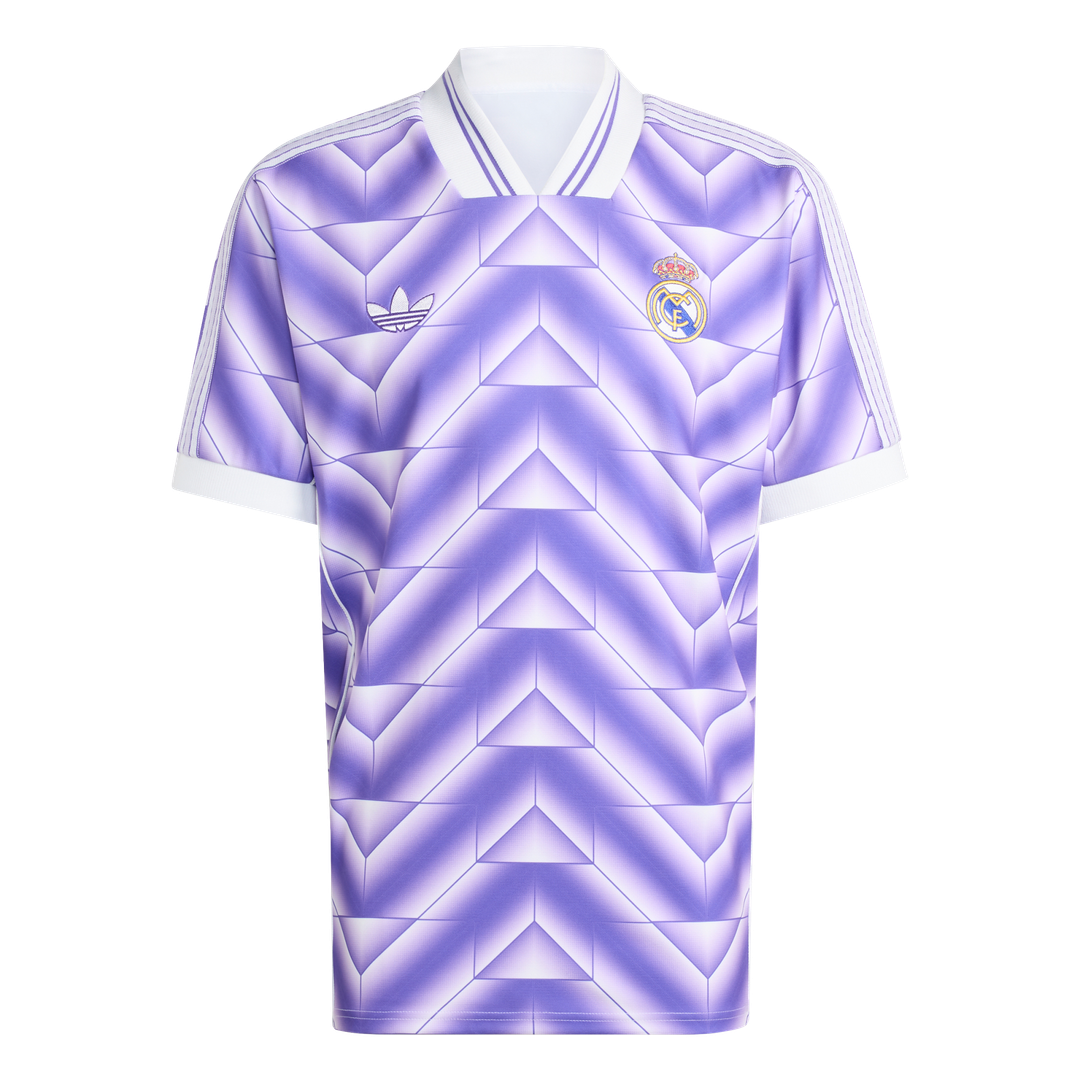 Real Madrid adidas Unisex Lifestyler Fashion Jersey - Purple