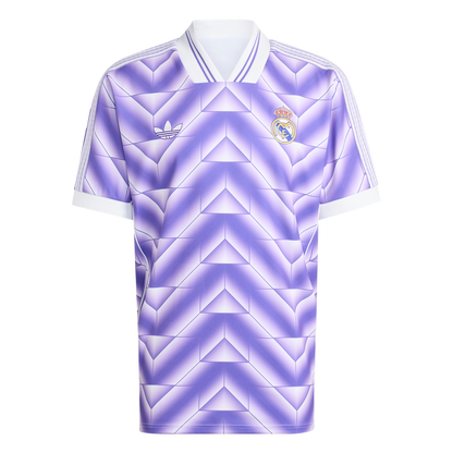 Real Madrid adidas Unisex Lifestyler Fashion Jersey - Purple