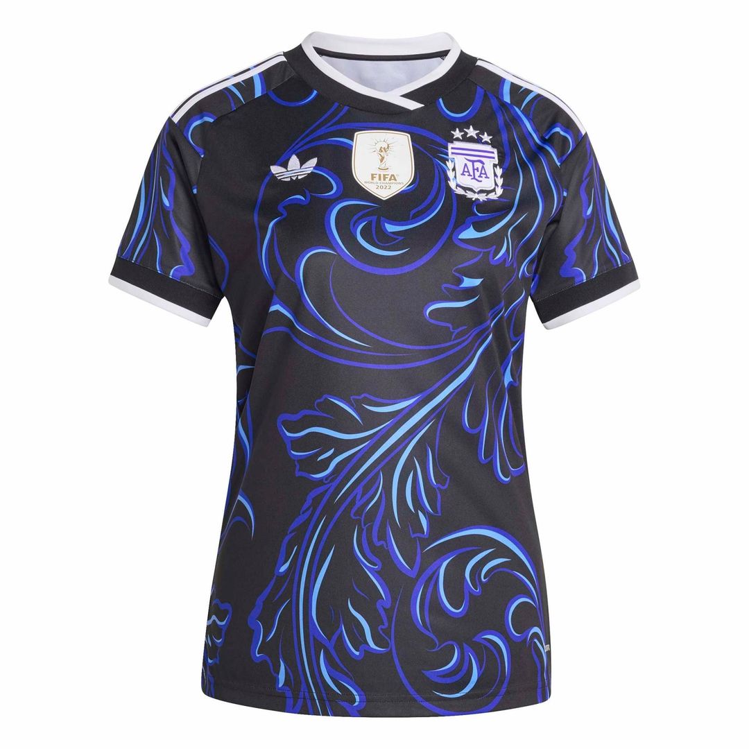 Argentina National Team adidas Women's 2026 Away Replica Jersey - Black