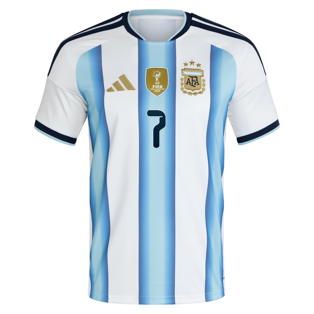 Rodrigo De Paul Argentina National Team adidas 2026 Away Replica Jersey - Black