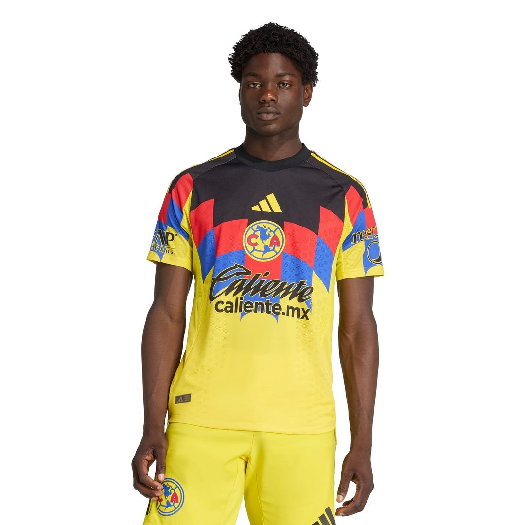 Club America adidas 2025 Third On Field Authentic Jersey - Gray