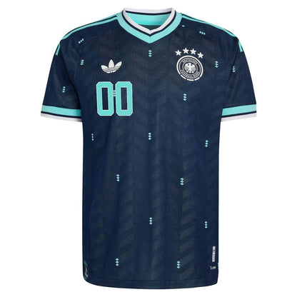 Germany National Team adidas 2026 Away On-Field Authentic Custom Jersey - Navy