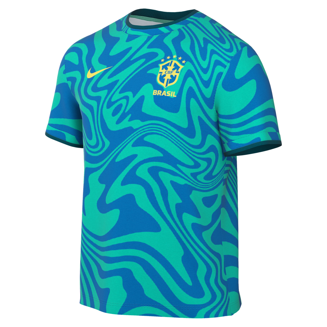 Brazil National Team Nike 2026 Academy Pro Pre-Match Top - Green