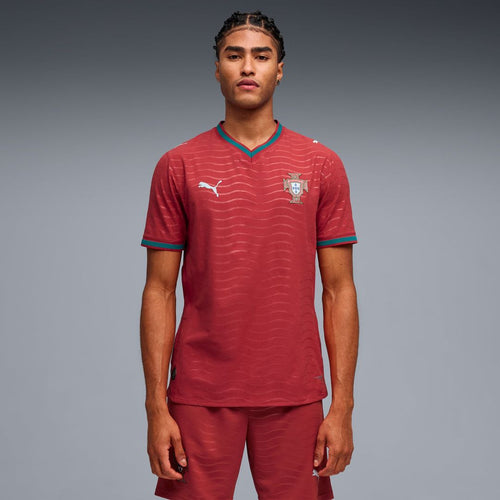 Portugal National Team Puma 2026 Home On Field Authentic Jersey - Red