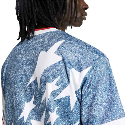 adidas USA 1994 Denim Graphic Fashion Jersey - Blue