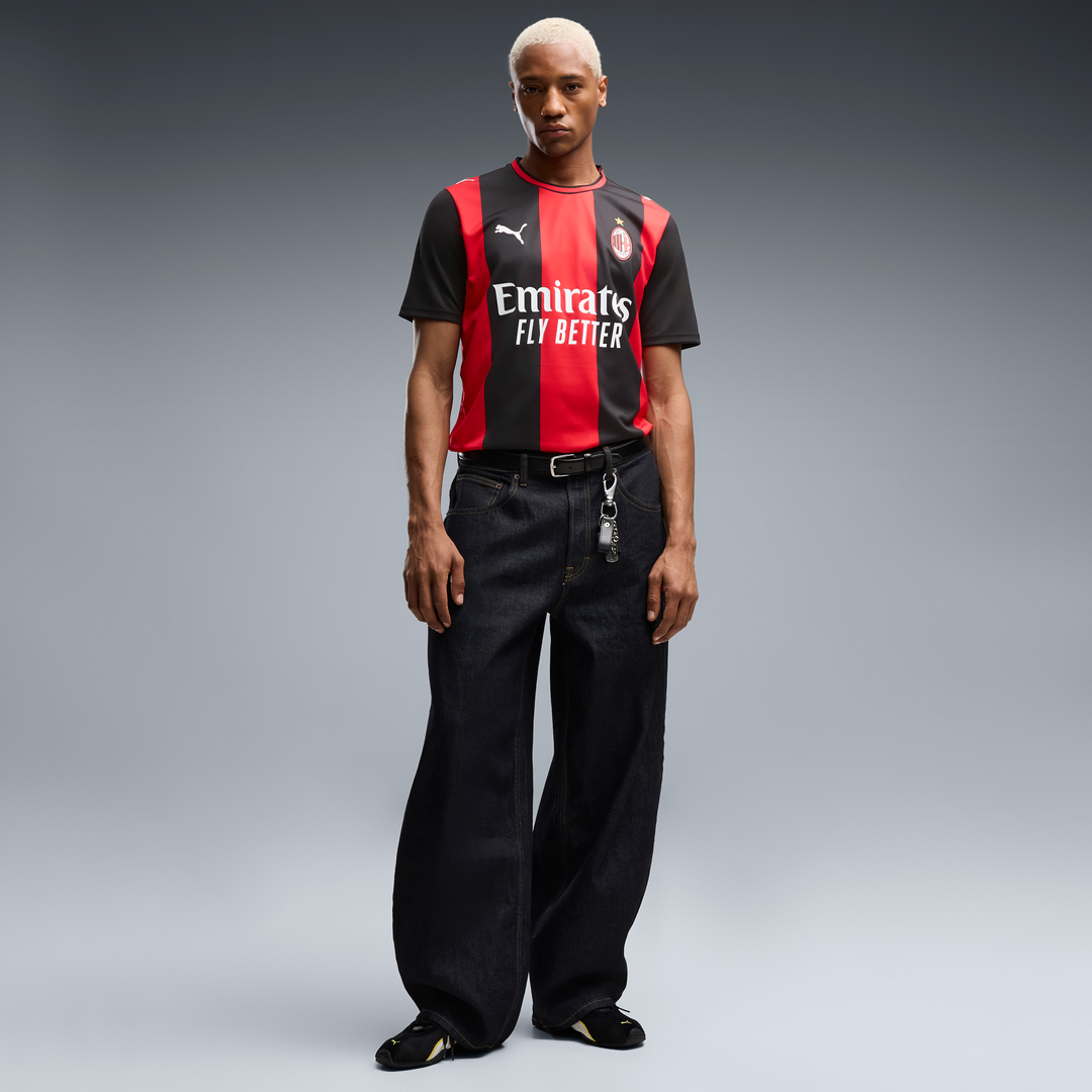 AC Milan Puma 2026/27 Home Replica Jersey - Black/Red