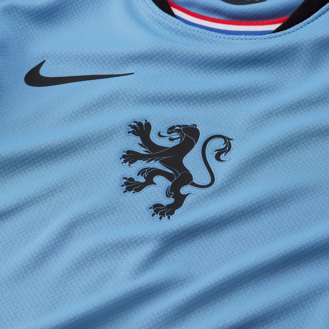 Netherlands Women's National Team Nike Youth 2025/26 Away Replica Jersey - Blue