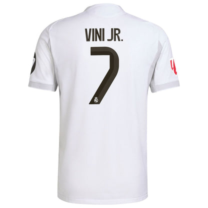 Vini Jr. Real Madrid adidas 2025/26 Home Authentic Jersey - White