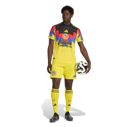 Club America adidas 2025 Third On Field Authentic Jersey - Gray