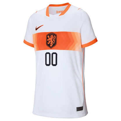 Netherlands National Team Nike Youth 2026 Home Stadium Replica Custom Jersey - Orange