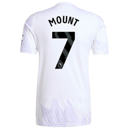 Mason Mount Manchester United adidas 2025/26 Third Replica Player Jersey - Black