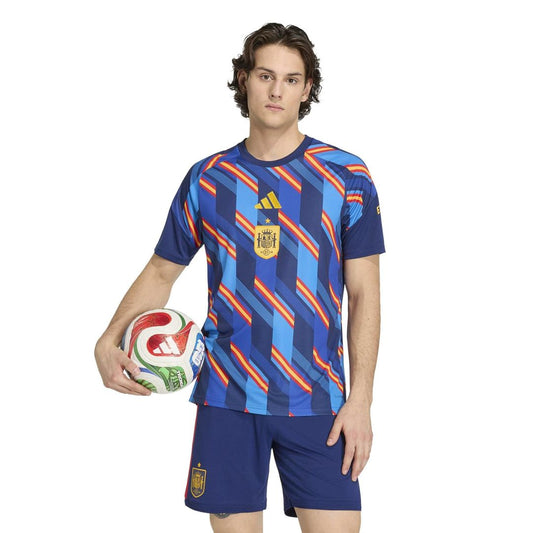 Spain National Team adidas 2026 Pre-Match Top - Navy