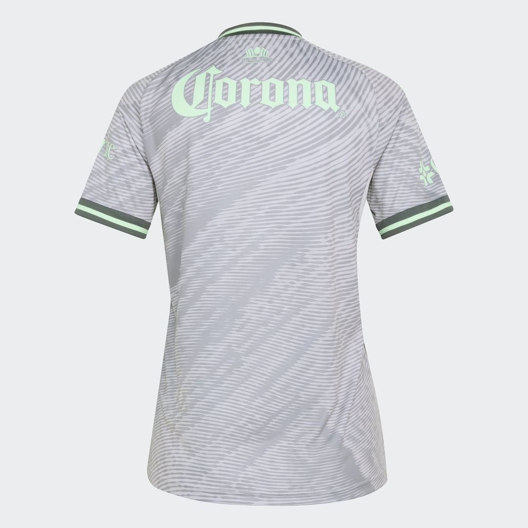 Club America adidas Women's Third 2025/26 Replica Jersey - Gray
