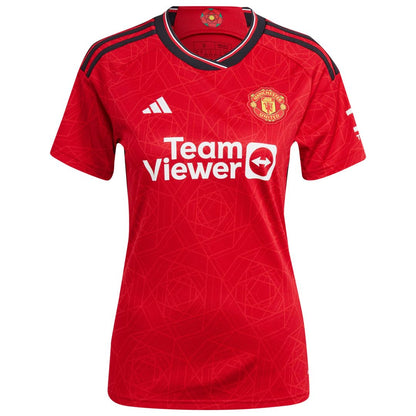 Casemiro Manchester United adidas Women's 2023/24 Home Replica Player Jersey - Red