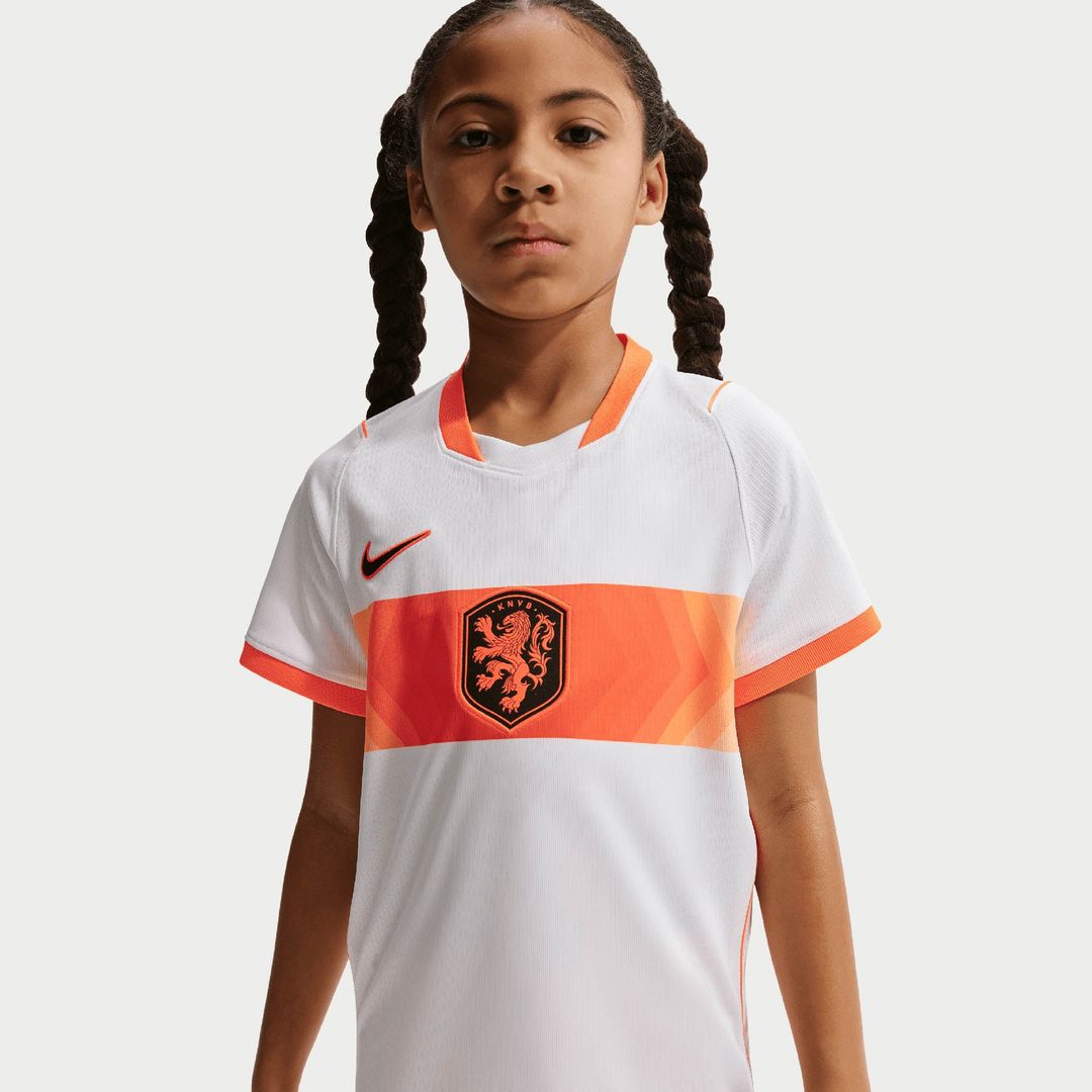Netherlands National Team Nike Youth 2026 Home Stadium Replica Jersey - Orange