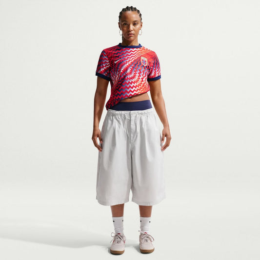 Norway National Team Nike Women's 2026 Pre-Match Top - Red
