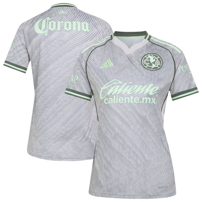Club America adidas Women's Third 2025/26 Replica Jersey - Gray