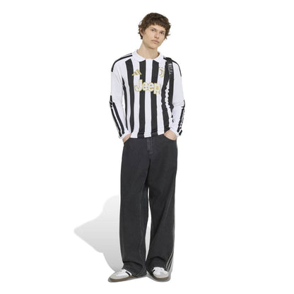 Juventus adidas 2026/27 Home Replica Long Sleeve Jersey - White