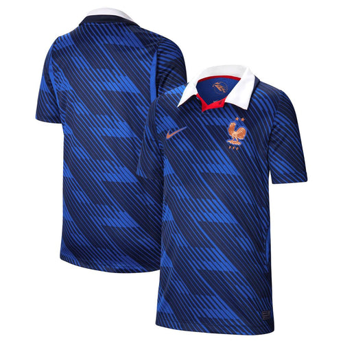France National Team Nike Youth 2026 Home Stadium Replica Jersey - Blue