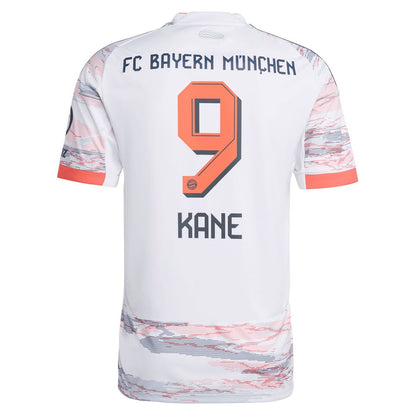 Harry Kane Bayern Munich adidas 2025/26 Away Replica Player Jersey - White