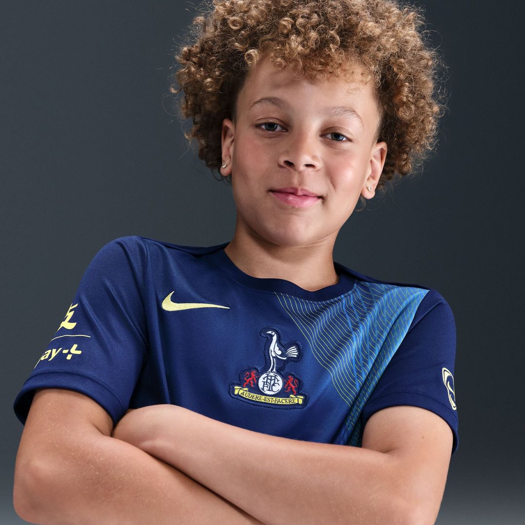 Tottenham Hotspur Nike Youth 2025/26 Third Academy Pro Pre-Match Dri-Fit Top - Navy