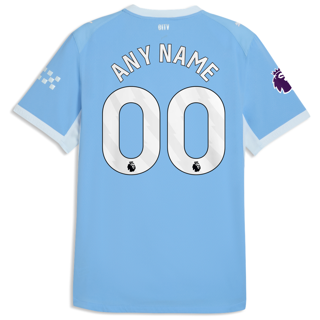 Manchester City Puma 2026/27 Home On-Field Authentic Custom Jersey - Light Blue