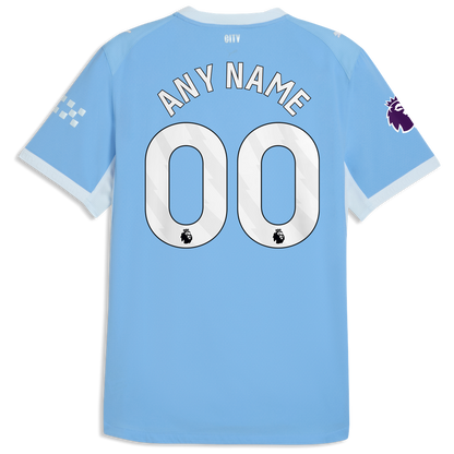 Manchester City Puma 2026/27 Home On-Field Authentic Custom Jersey - Light Blue