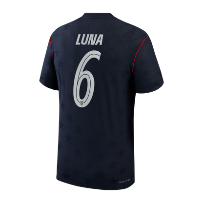 Diego Luna USMNT Nike 2026/27 Away Match Authentic Jersey - Blue