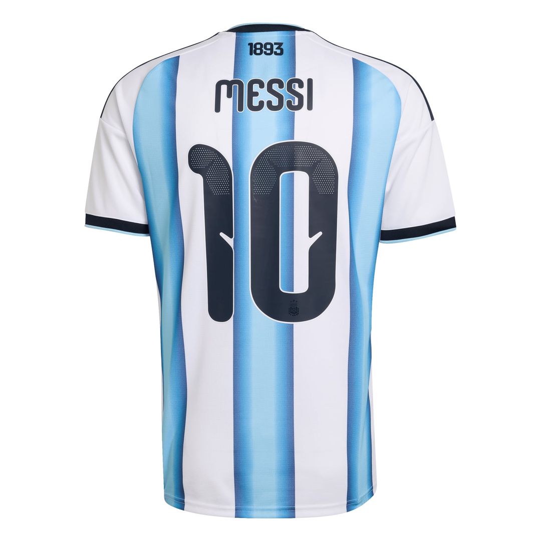 Lionel Messi Argentina National Team adidas 2026 Home Replica Jersey - White