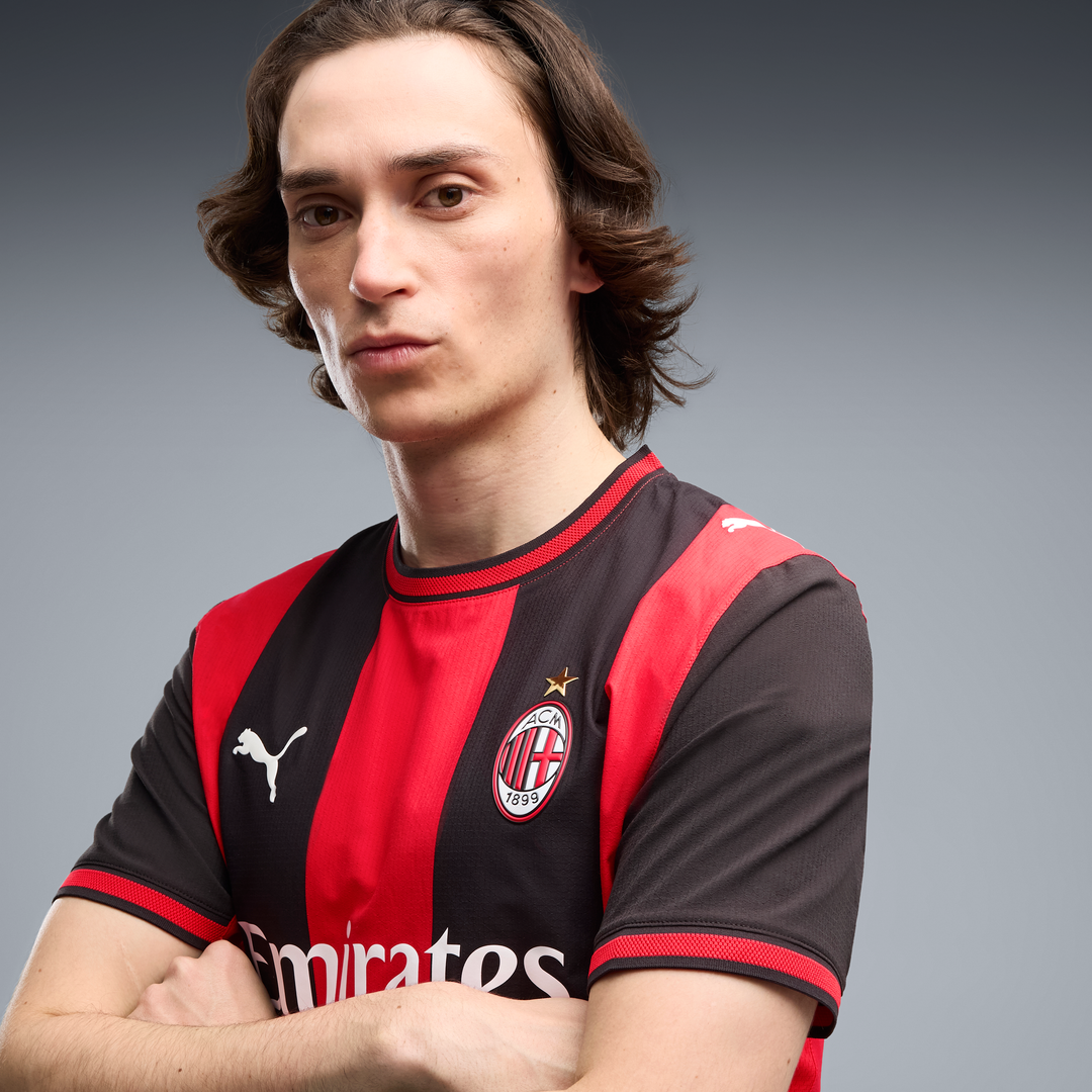 AC Milan Puma 2026/27 Home On-Field Authentic Jersey - Black/Red