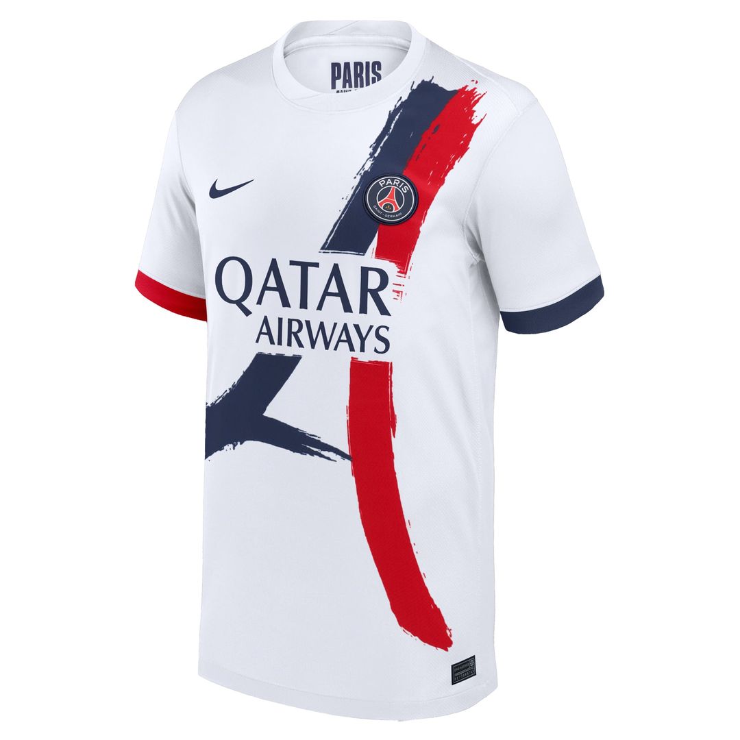 Paris Saint-Germain Nike Youth 2024/25 Away Replica Jersey - White