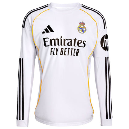 Rodrygo Real Madrid adidas 2025/26 Home Replica Jersey - White