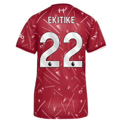 Hugo Ekitike Liverpool adidas Women's 2026/27 Home Replica Jersey - Red