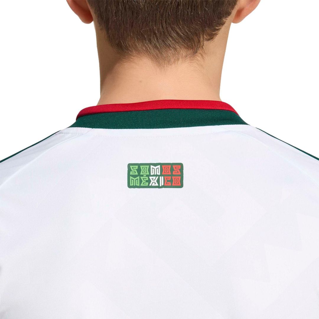 Mexico National Team adidas Youth 2026 Away Replica Jersey - White