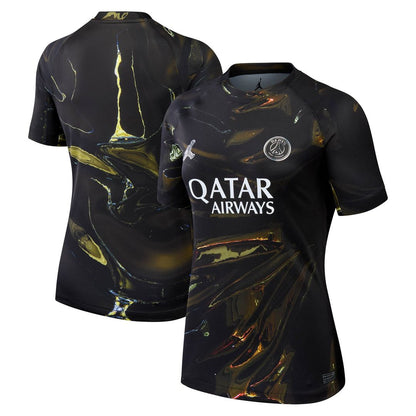 Paris Saint-Germain Jordan Brand Women's 2025/26 Fifth Stadium Replica Jersey - Black
