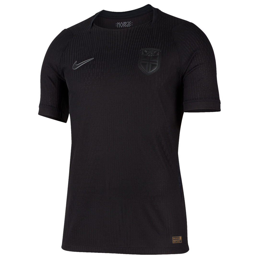 Norway National Team Nike 2026 Away Match Authentic Jersey - Black