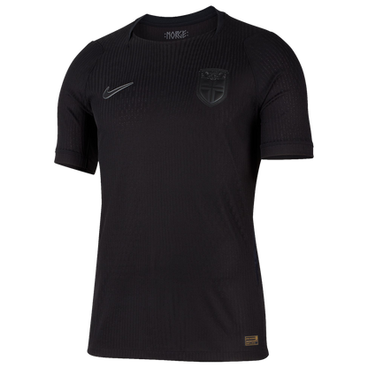 Norway National Team Nike 2026 Away Match Authentic Jersey - Black
