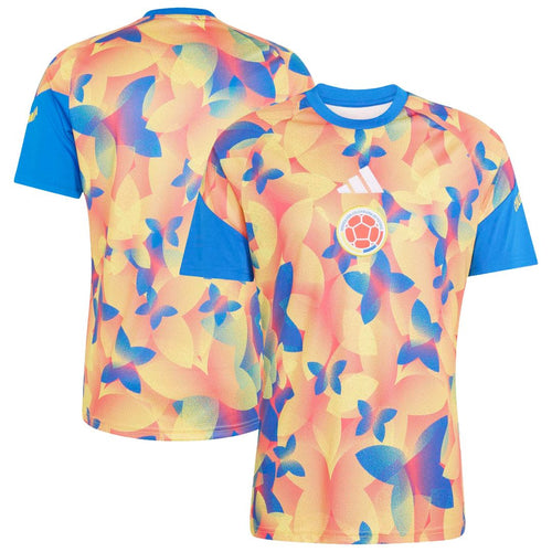 Colombia National Team adidas 2026 Pre-Match Top - Blue