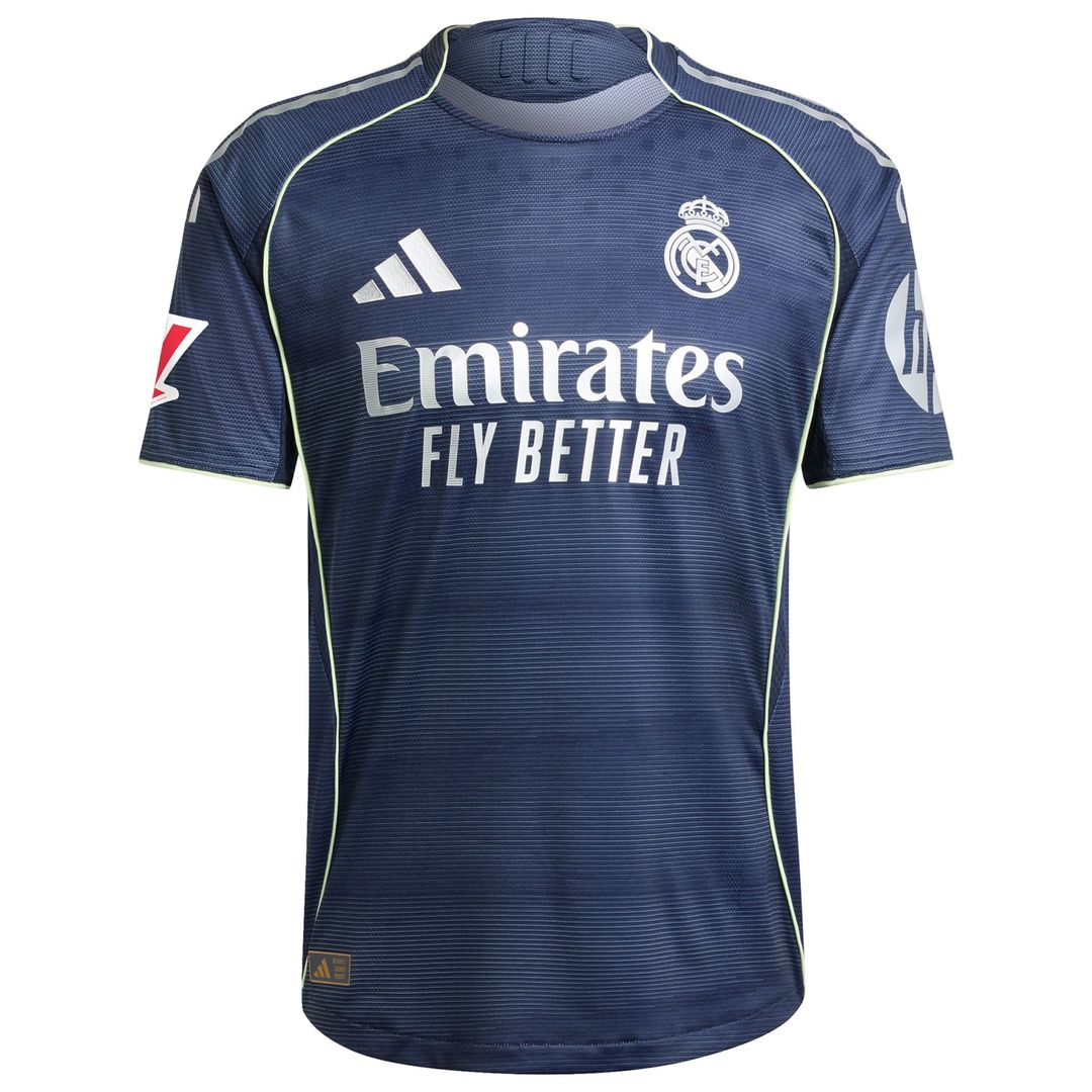 Real Madrid adidas 2025/26 Home Authentic Custom Jersey - White