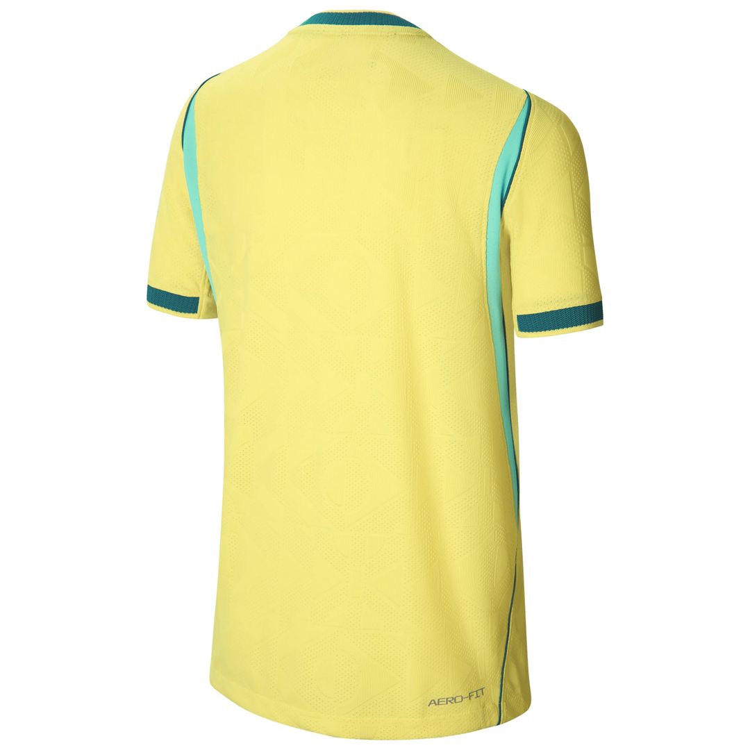 Brazil National Team Nike Youth 2026 Home Match Authentic Jersey - Yellow