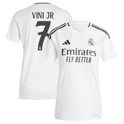 Vini Jr. Real Madrid adidas Originals Women's 2024/25 Third Replica Player Jersey - Charcoal