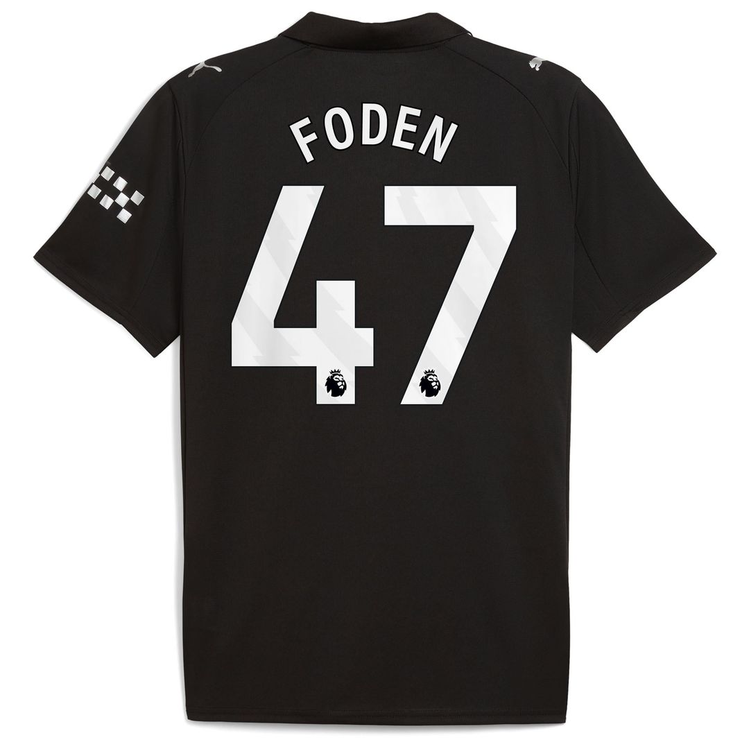 Phil Foden Manchester City Puma 2025/26 Home Replica Player Jersey - Sky Blue
