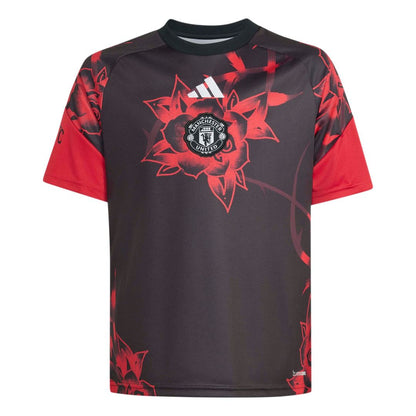Manchester United adidas Youth Home 2026/27 Pre-Match Top - Red