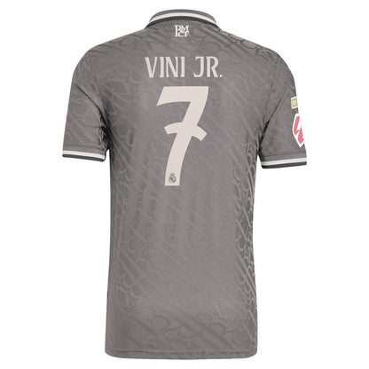 Vini Jr. Real Madrid adidas 2024/25 Home Authentic Player Jersey - White