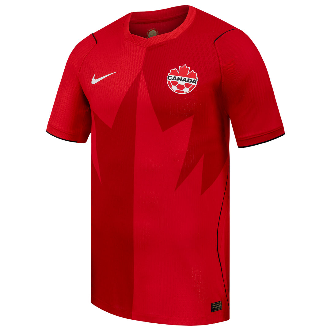Canada Soccer Nike 2026 Home Match Authentic Jersey - Red