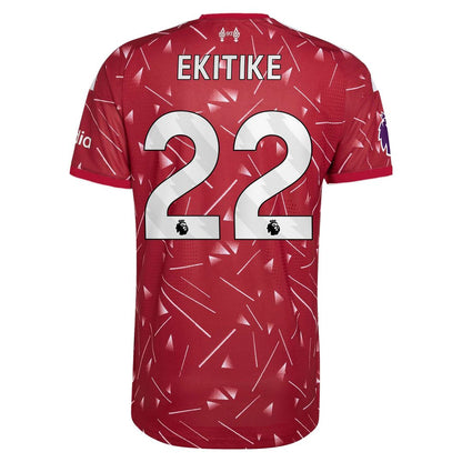 Hugo Ekitike Liverpool adidas 2026/27 Home On-Field Authentic Jersey - Red